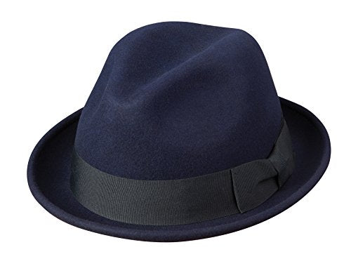 BR-73-794-FEDORA-FELT-NAVY-M-MFN