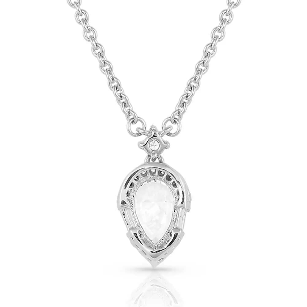 Montana Silversmiths Western Inspired Crystal Necklace (Poised Perfection)