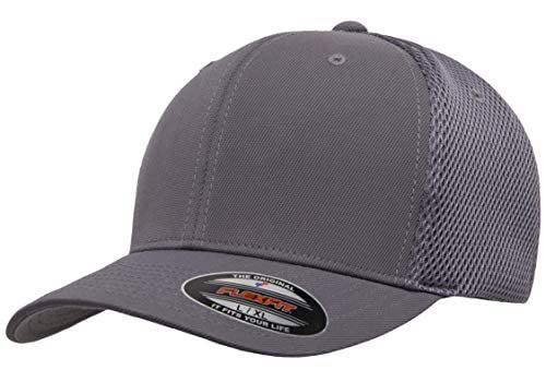 Flexfit 6533 Ultrafibre & Airmesh Fitted Cap Grey