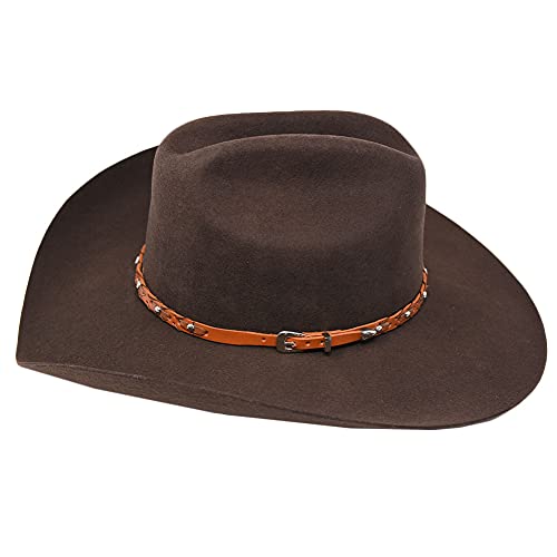 Montecarlo /Bullhide Hats Mens Felt Collection Pistol Pete 6X Premium Wool Western Cowboy Hat