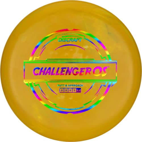 Discraft Limited Edition Challenger OS Putter Putt & Approach Golf Disc (Colors May Vary) (173-174g)