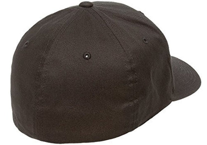 Flexfit V Cotton Twill Fitted Hat 5001 XXL (7 3/8" to 8") - Black