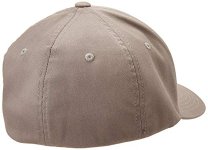 Flexfit Unisex Wooly Combed Twill Cap - 6277, Gray, Adult XXL (7 3/8" - 8")