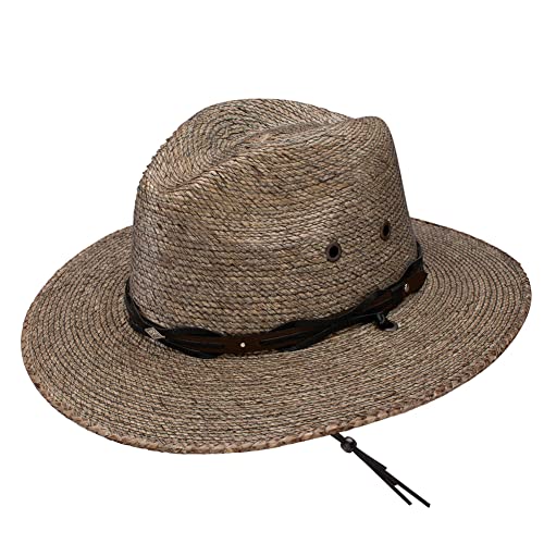 Stetson Marco Burned Straw Hat OSMRCO