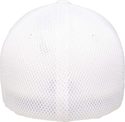 Flexfit 6533 Ultrafibre & Airmesh Fitted Cap White, XXL