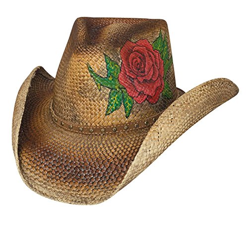 Bullhide Hats Montecarlo Love Story Genuine Panama Straw Western Cowboy Hat