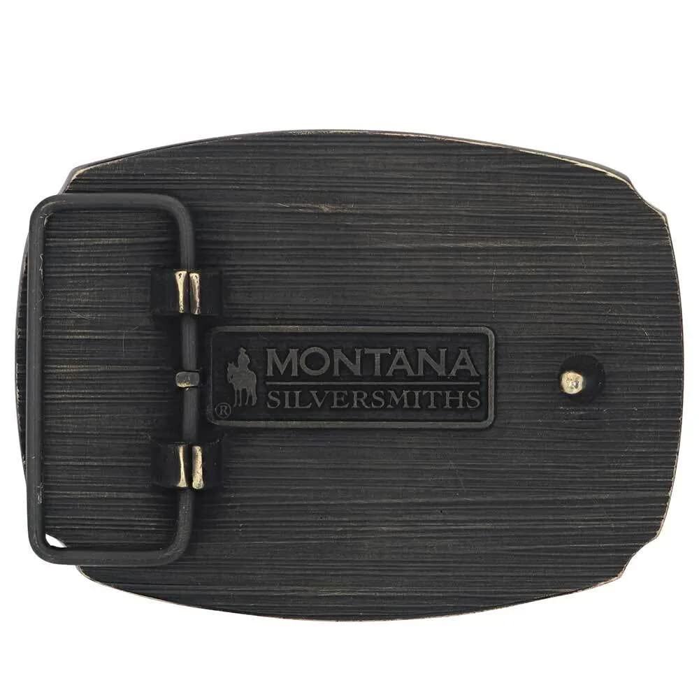 Montana Silversmiths Unisex In God We Trust Heritage Attitude Buckle Brown One Size