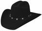 Montecarlo / Bullhide Hats - CONGRESS - 4X Wool Felt Western Cowboy Hat - Black (6-3/4)