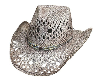 Montecarlo Bullhide Hats GONE CRAZY Toyo Straw Cowboy Western Hat