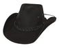 Bullhide Hats 0453Bl Melbourne Extra Large Black Cowboy Hat