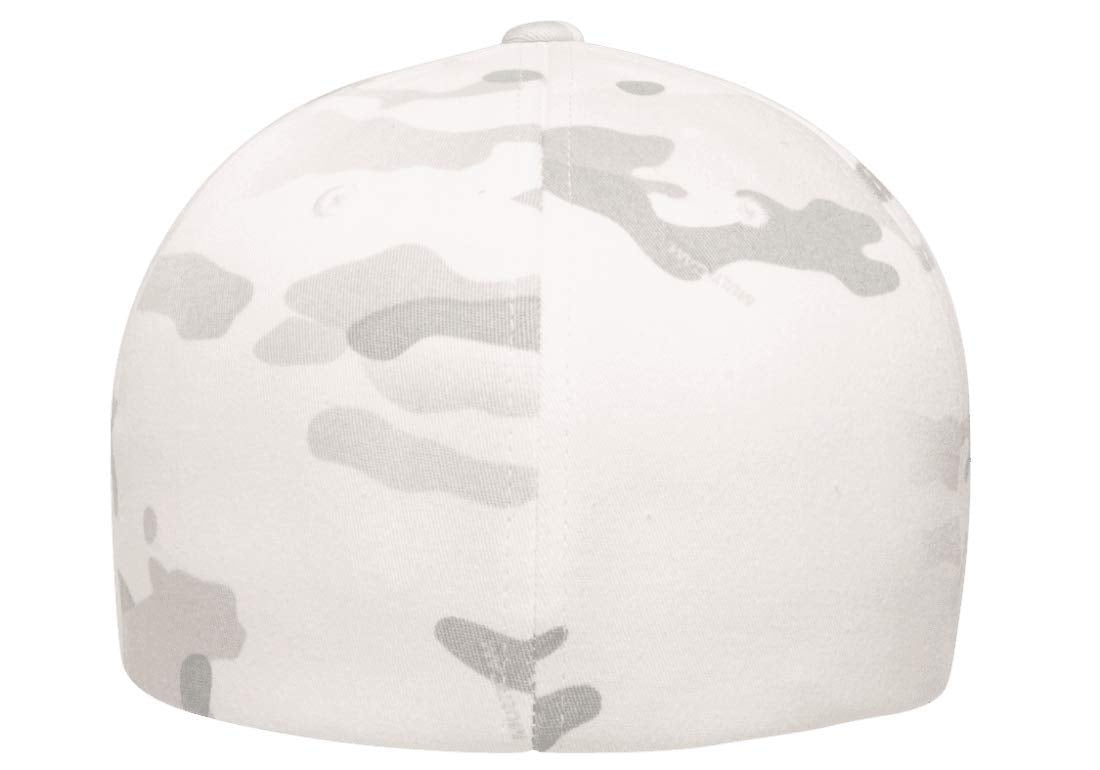 Flexfit Men's Athletic Baseball Fitted Cap, Multicam Alpine, XXL