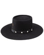 Charlie 1 Horse Hats Womens CWCSMC-253607 C1H Cosmic Cowgirl 3 3/4` Brim Felt Fashion Hat XL Black