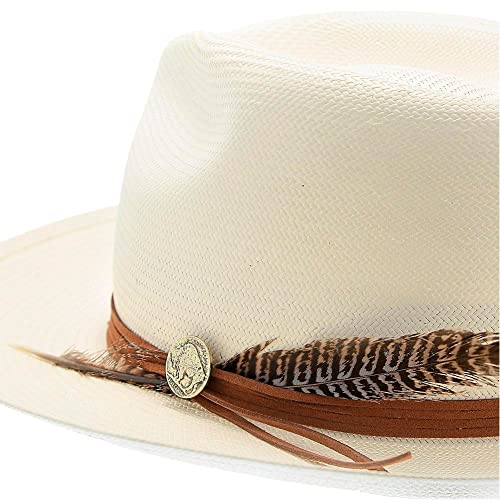 Stetson Hats Unisex Tallahassee Shantung 3" Stiff snap Brim