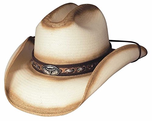 BULLHIDE HATS COWBOY COLLECTION LITTLE BIG HORN NATURAL 2412N (EXTRA LARGE)