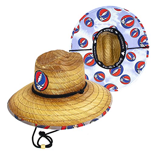 Peter Grimm, Grateful Dead Lifeguard Sunhats, Straw Unisex