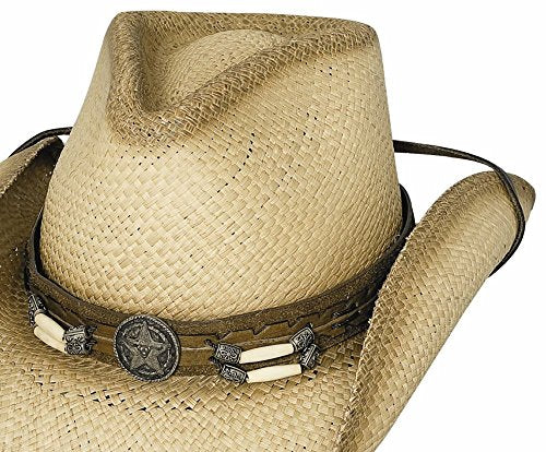 Bullhide Hats Dundee Straw Western Cowboy Hat 2328