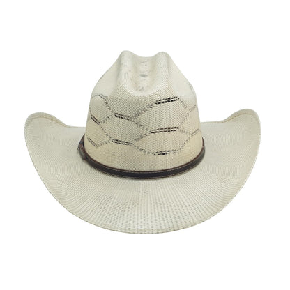 Bullhide Rodeo Round Up Straw Collection King Cobra 20X Cowboy Hat in Size 6 3/4 Natural