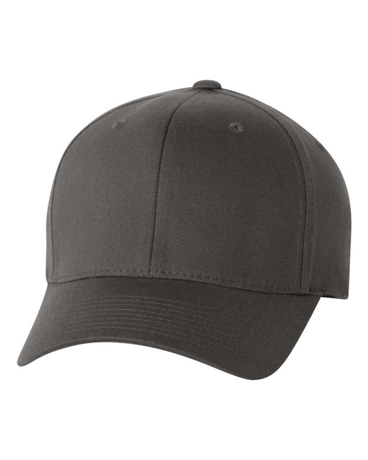 Flexfit 6277 Wooly Combed Twill Cap w/THP No Sweat Headliner Bundle Pack Dark Grey