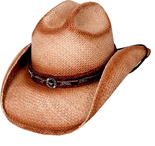 Montecarlo / Bullhide Hats Trail BOSS Genuine Panama Straw Western Cowboy Hat