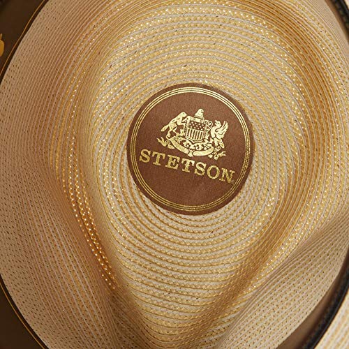 Stetson Men's Stratoliner Florentine Milan Straw Hat