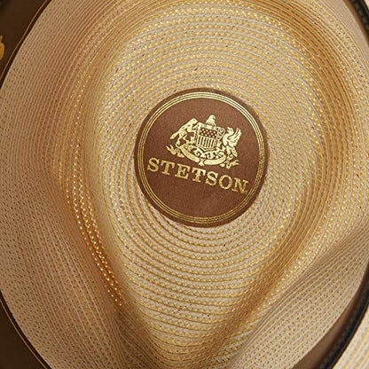 Stetson Men's Stratoliner Florentine Milan Straw Hat