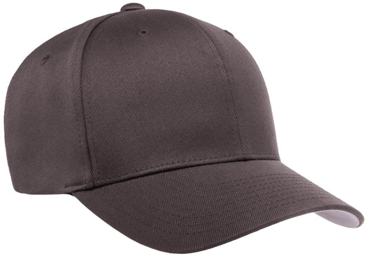 Flexfit Premium Original Wooly Combed Twill Youth Cap 6277Y (Dark Grey)