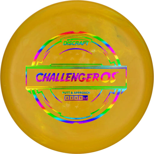 Discraft Limited Edition Challenger OS Putter Putt & Approach Golf Disc (Colors May Vary) (173-174g)