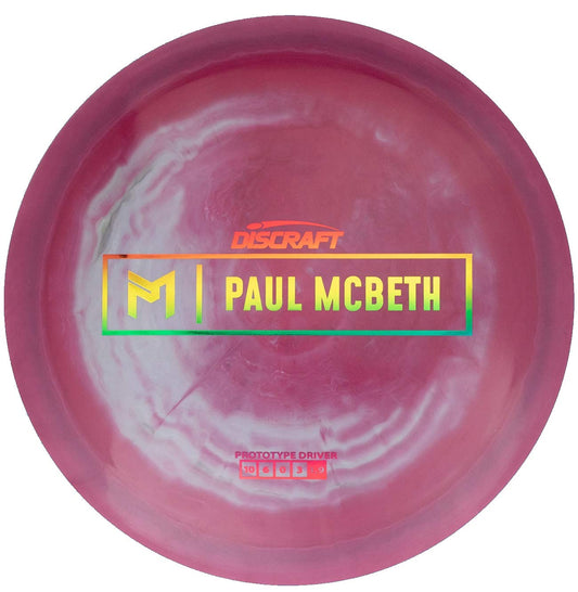 Discraft Limited Edition Paul McBeth Signature Prototype ESP Anax Distance Driver Golf Disc [Colors May Vary] - 173-174g