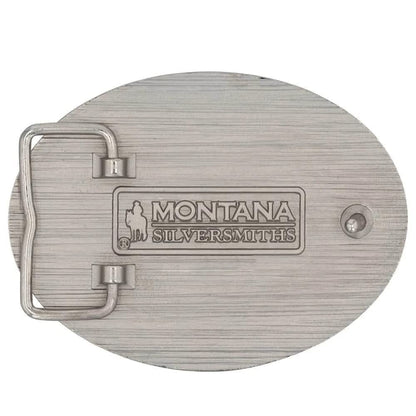 Montana Silversmiths Cowboy Sh*t Belt Buckle (Cowboy Sh*t Blackened)