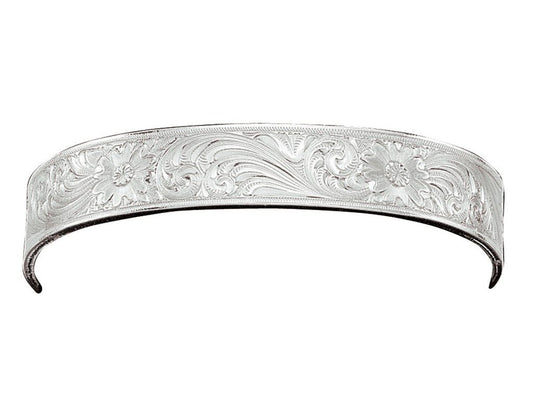 Montana Silversmiths Women's Fully Engraved Cuff Bracelet Silver One Size