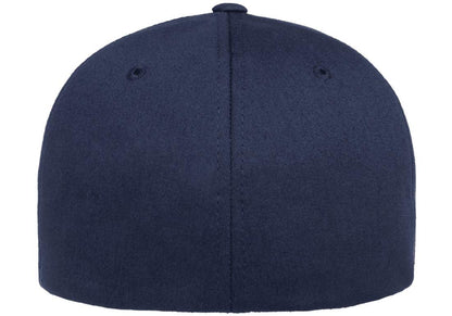 Flexfit/Yupoong Cotton Twill Fitted Cap (XX-Large, Light Navy)