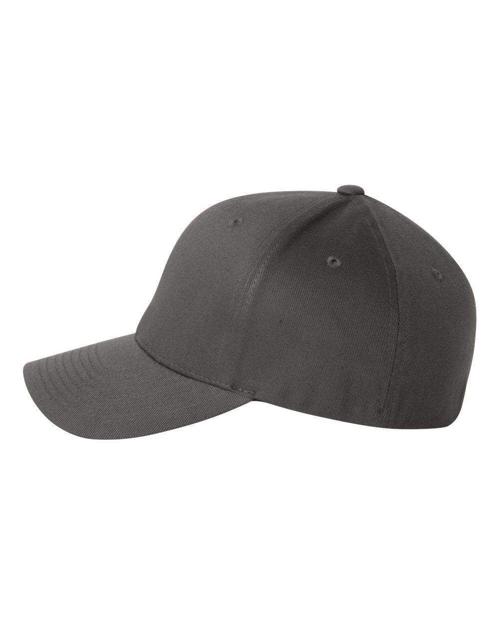 Flexfit 6277 Wooly Combed Twill Cap Dark Gray