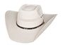 Bullhide Justin Moore Redneck Side 50X Cowboy Hat White