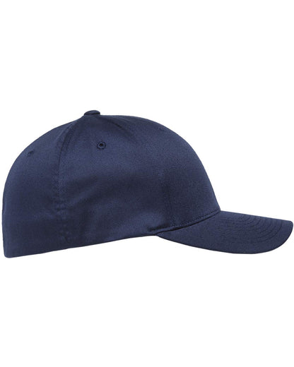 Flexfit 6277 Wooly Combed Twill Cap w/THP No Sweat Headliner Bundle Pack Navy