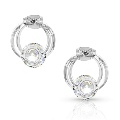Montana Silversmiths Western Lifestyle Inspired Post/Stud Earrings (Twisting Hold)