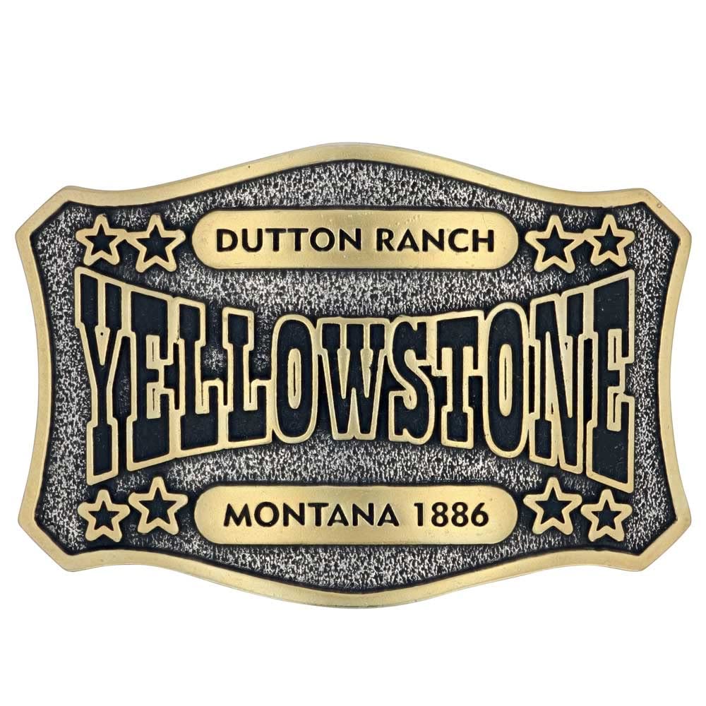 MS-A911YEL-YELLOWSTONE-STAR-MNTNA-BUCKLE