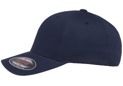 Flexfit/Yupoong Cotton Twill Fitted Cap (XX-Large, Light Navy)