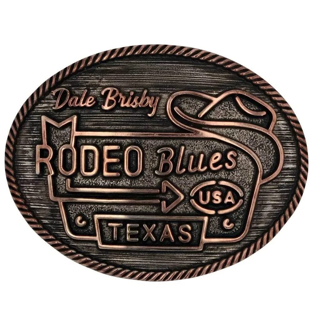 Montana Silversmiths Men's Dale Brisby Rodeo Blues Attitude Buckle Silver One Size