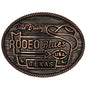 Montana Silversmiths Men's Dale Brisby Rodeo Blues Attitude Buckle Silver One Size