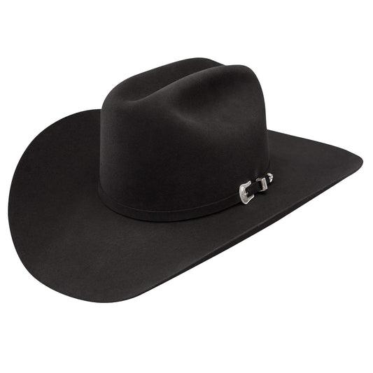 RESISTOL Men's Tucker Cowboy Hat, Black - 6 7/8