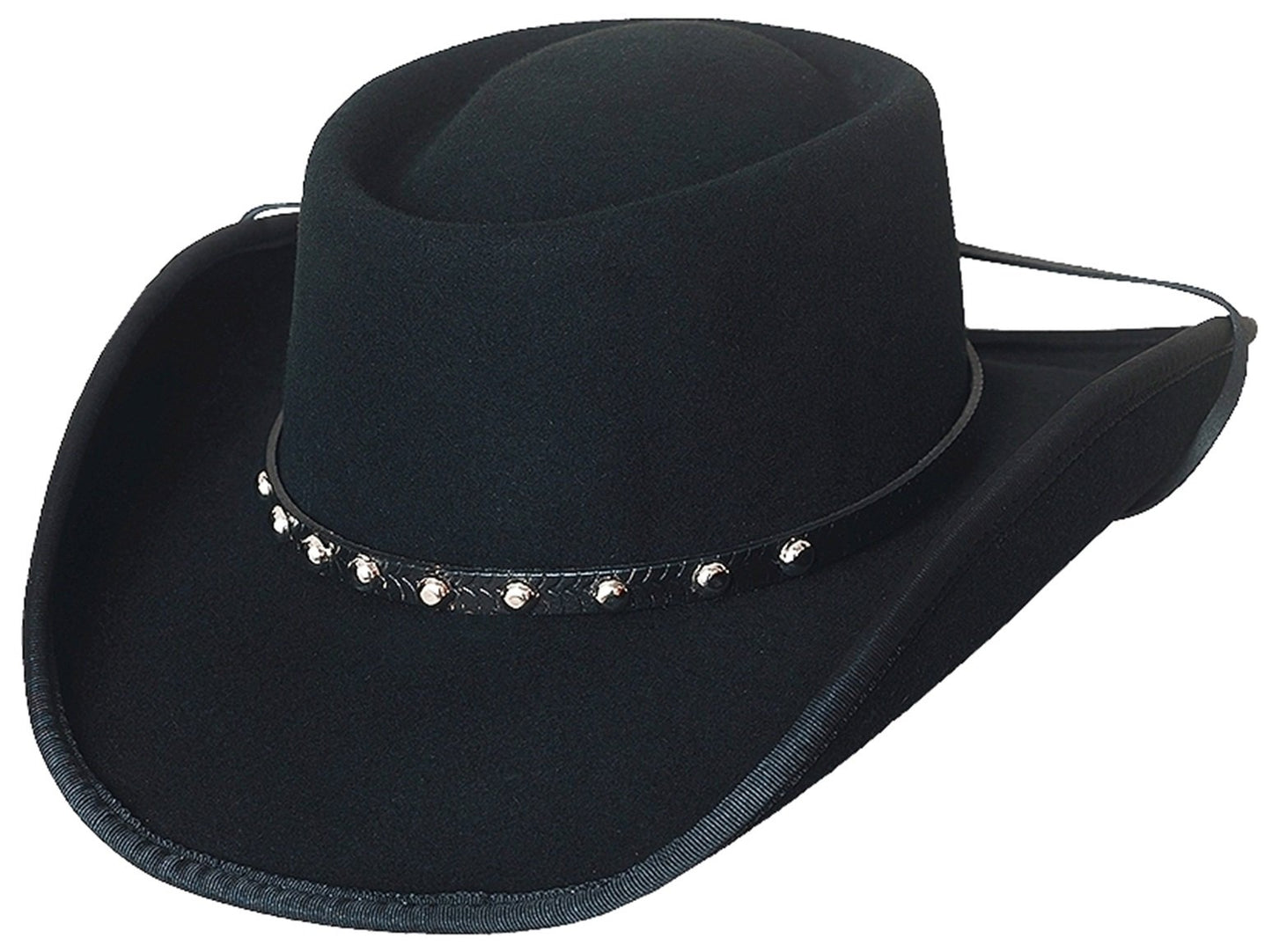 Montecarlo Bullhide Hats UNCHAINED Wool Felt Western Cowboy GAMBLER Hat (Large)