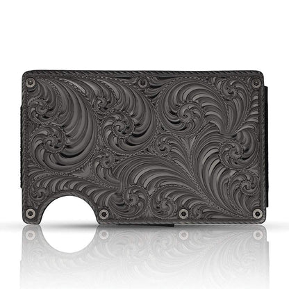 Montana Silversmiths Western Themed Credit Card and Cash Case