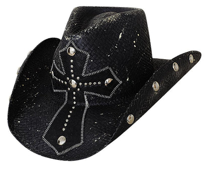 'Bullhide Hats No Mercy Cowboy Hat - XLarge - Black - 2667BL'