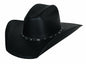 Bullhide Justin Moore Hank It - (50x) Straw Cowboy Hat (7 1/2) Black