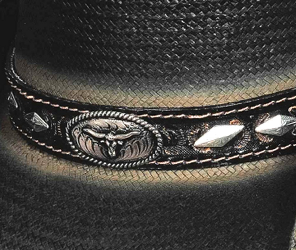 Bullhide Hats 2412Bl Little Big Horn Extra Large Black Cowboy Hat