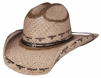 Bullhide Hats 2443 Cowboy Collection Kicking Up Dust Large Natural Cowboy Hat