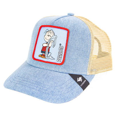 PG-PEANUTS-TRKR-CAP-LINUS-DENIM-FBA