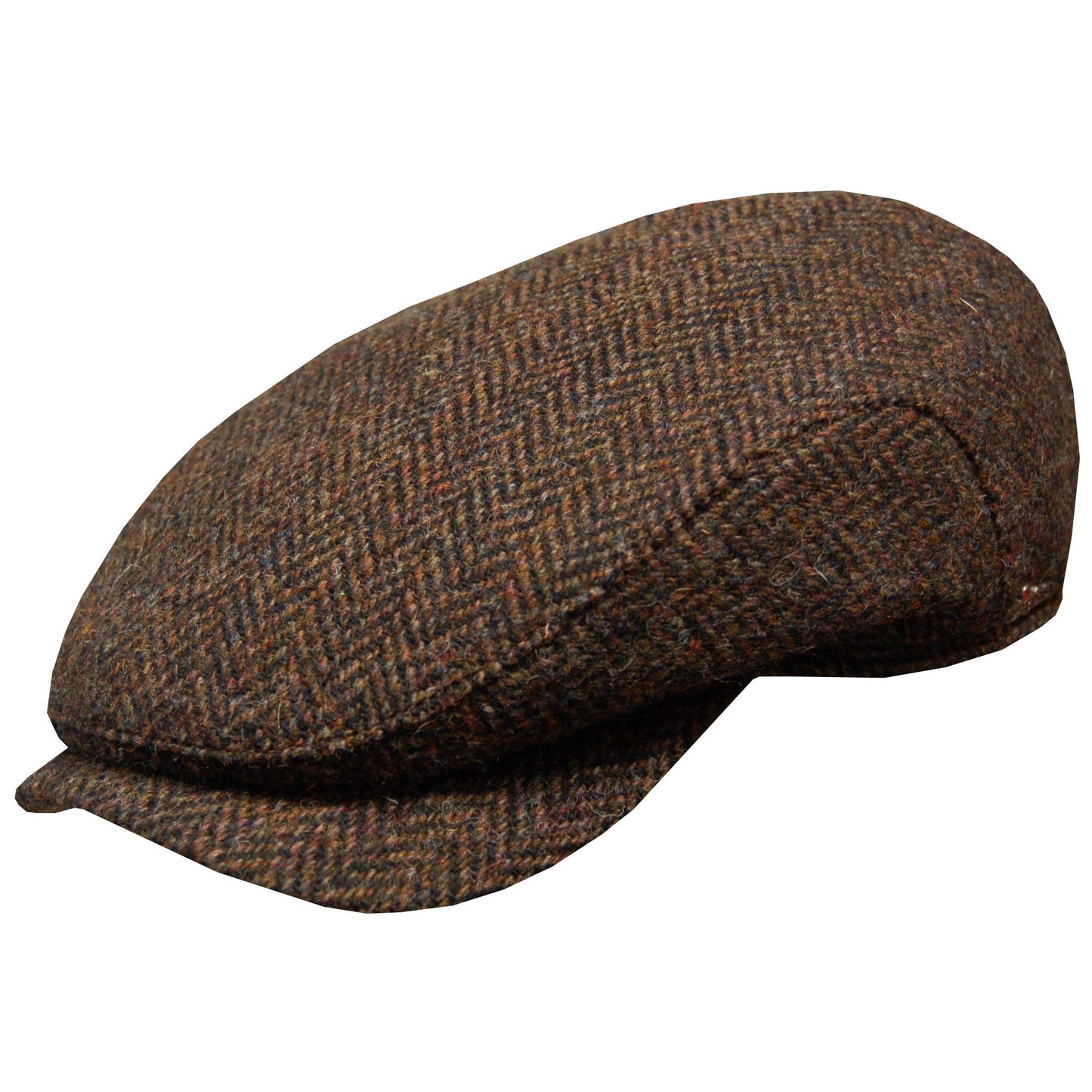 Wigens Hans Ivy Style Harris Tweed Cap with Earlaps