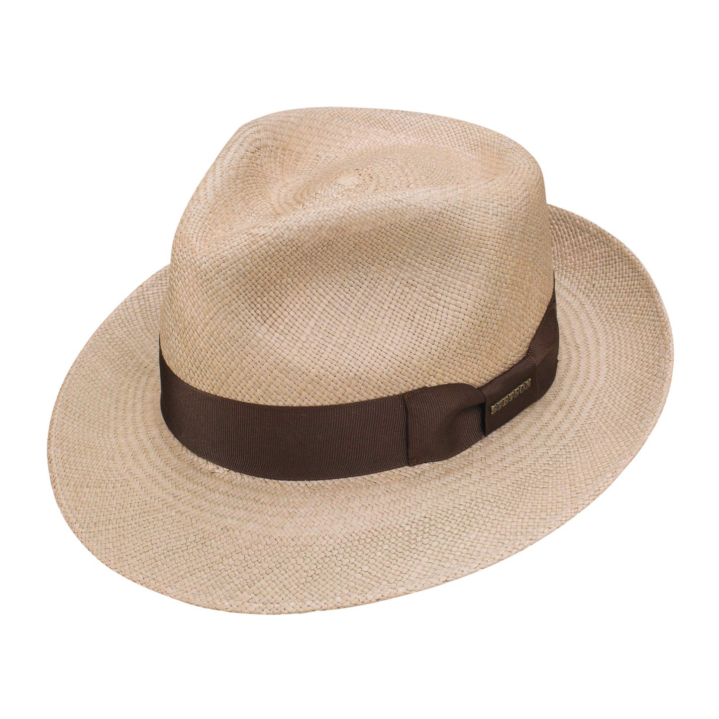 Stetson Men's Aficionado Fedora Hat, Wheat - S