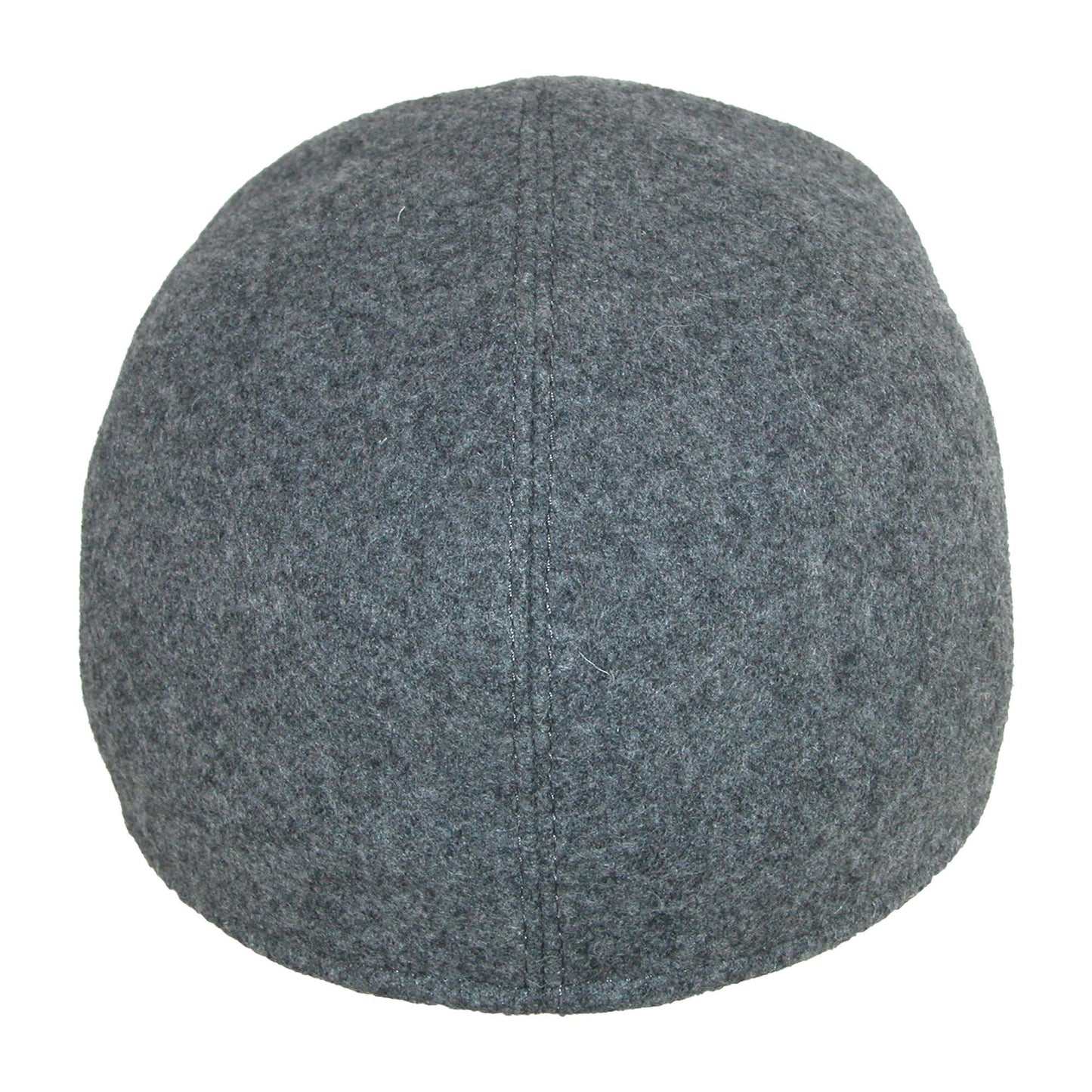 Wigens Men's Wool Baseball Cap with Earflaps, 56, Light Grey